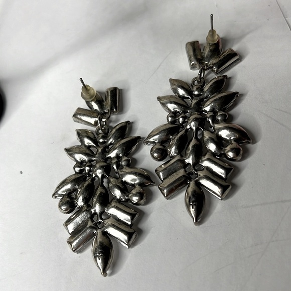 Lizzie Fortunado Large Crystal Chandelier Earrings - Picture 6 of 8